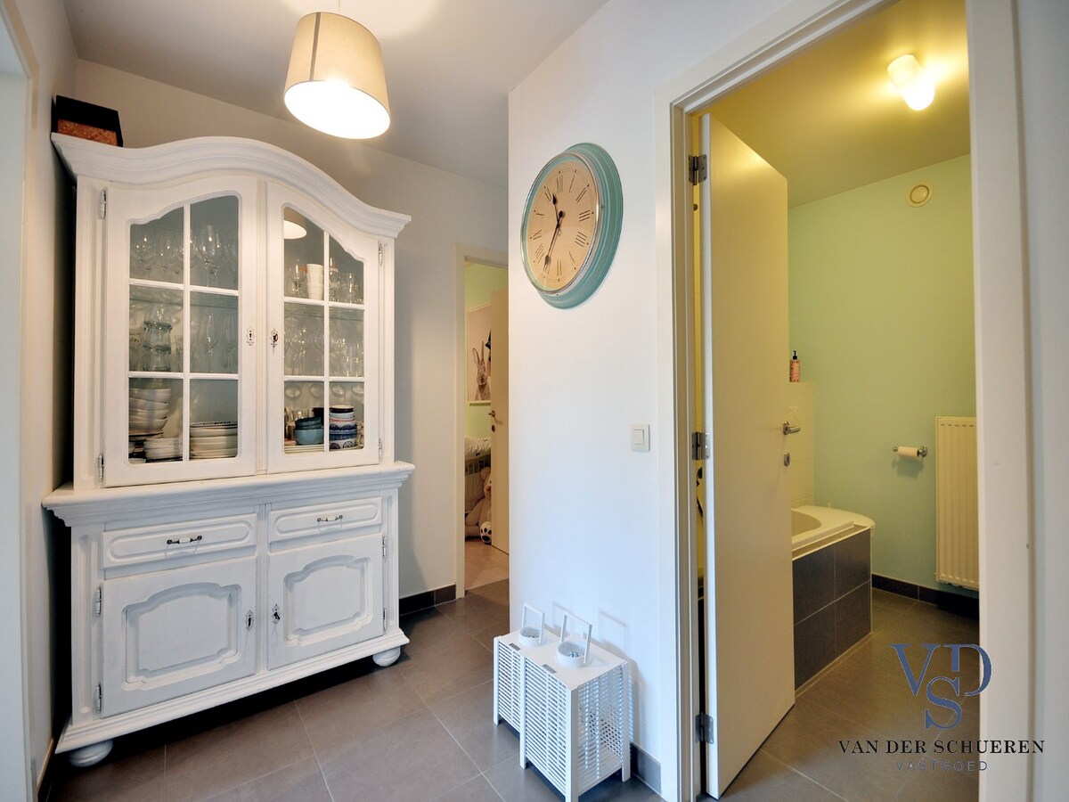 2 slpk-appartement in hartje Dikkelvenne 