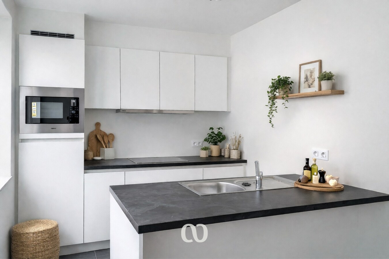 Instapklaar en energiezuinig appartement in centrum Oudenaarde 