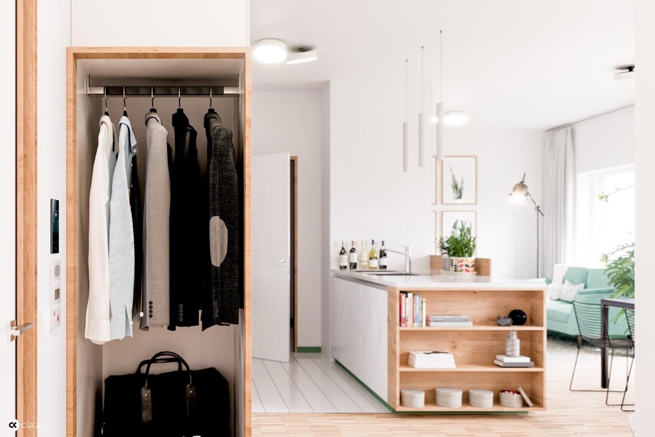 StJorisWinge - appartement 82 m2 met 2 slks én terras 12m2 