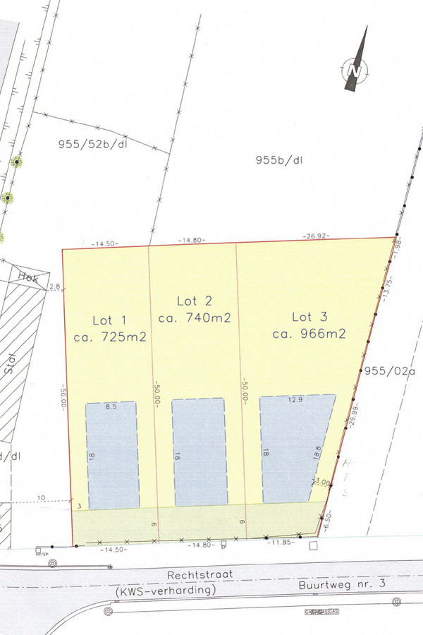 Bouwlot met uniek open zicht! 966m2 