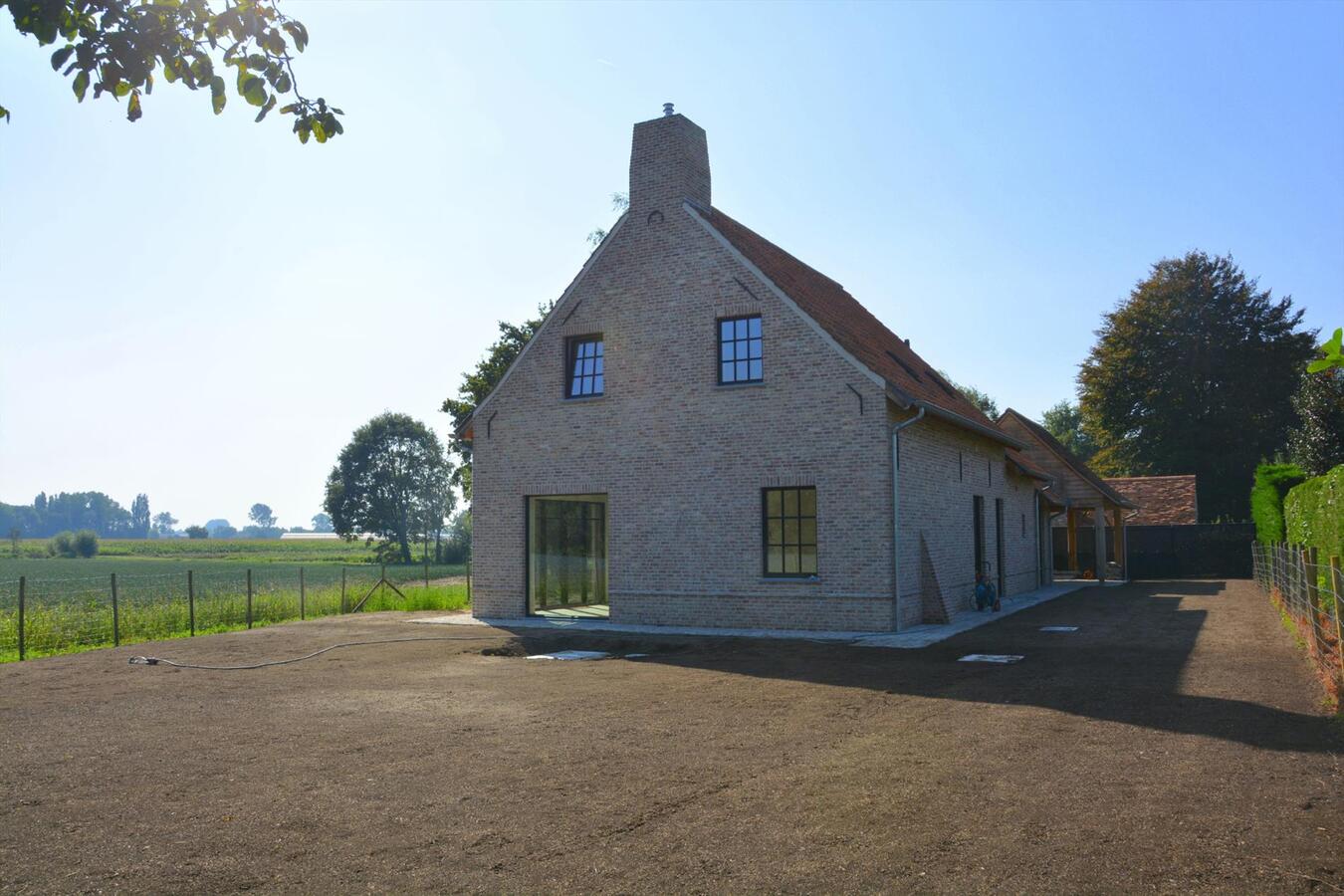 Prachtige nieuwbouw villa met landelijk zicht 