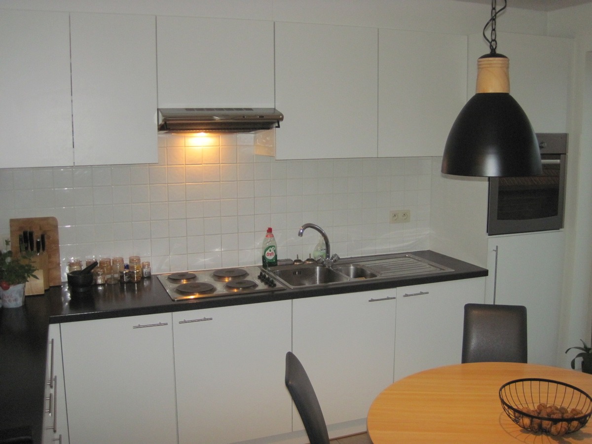 Tof en ruim 1-slp-appartement. Met terras. Met garage. 