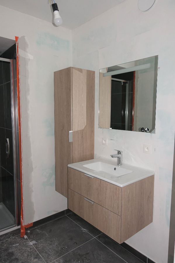 Nieuwbouw appartement met terras 