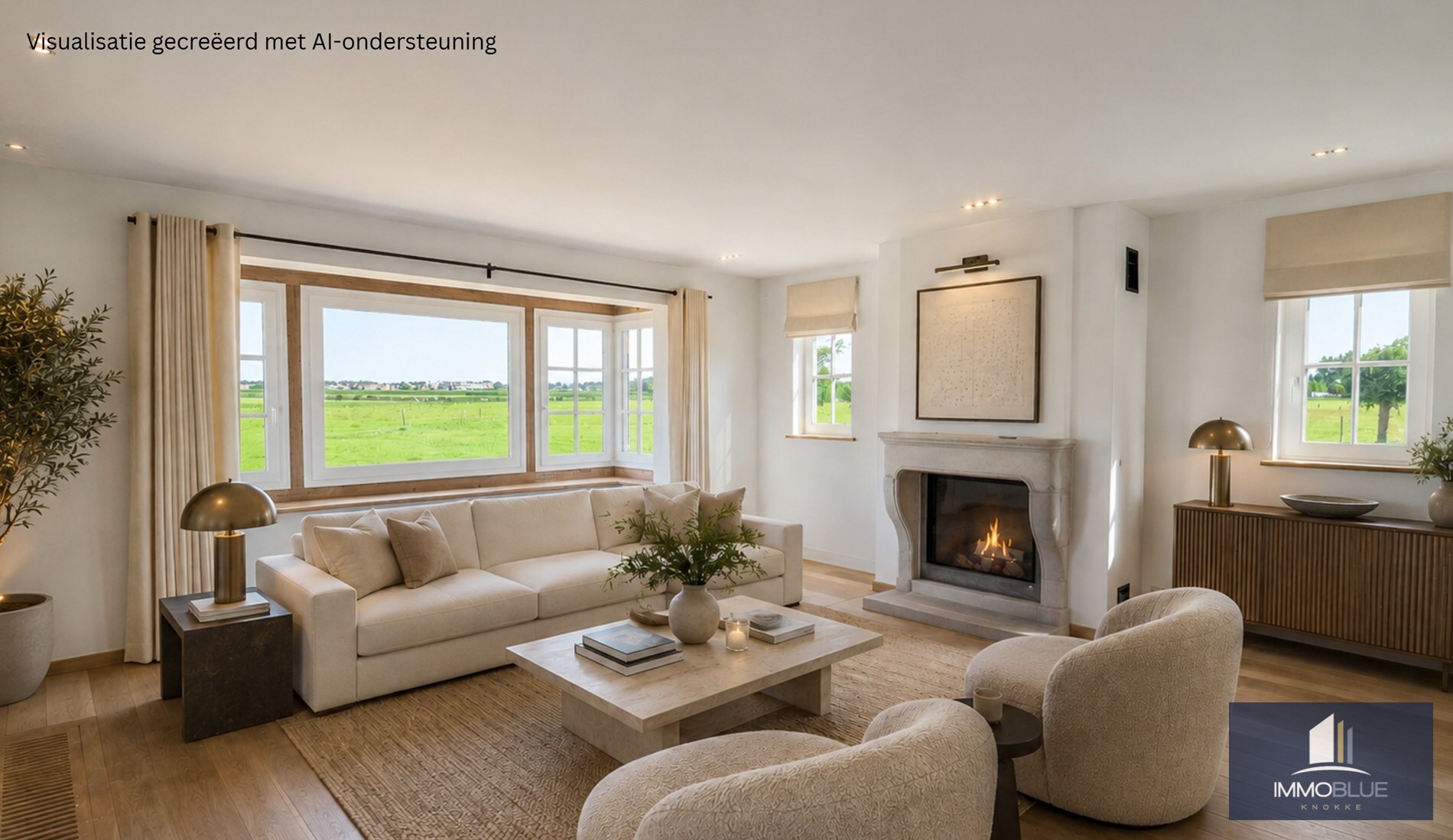 Tijdloze villa met uitzonderlijke vergezichten op een residentiële locatie. 