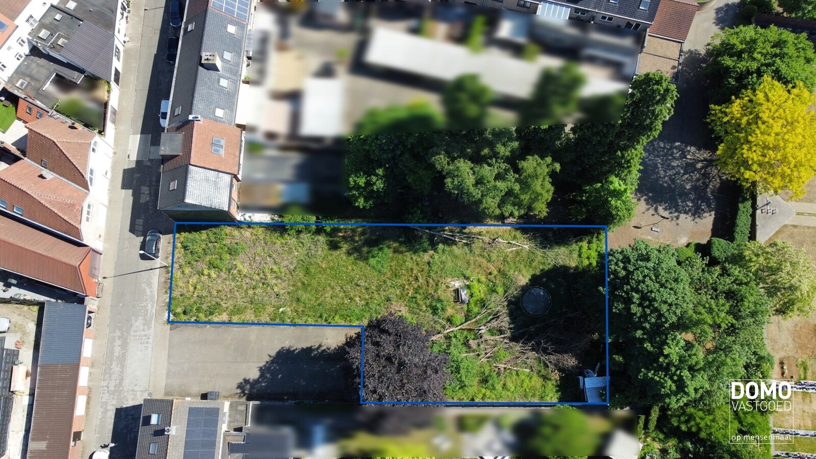 Rustig gelegen bouwgrond in doodlopende straat nabij centrum Beringen 