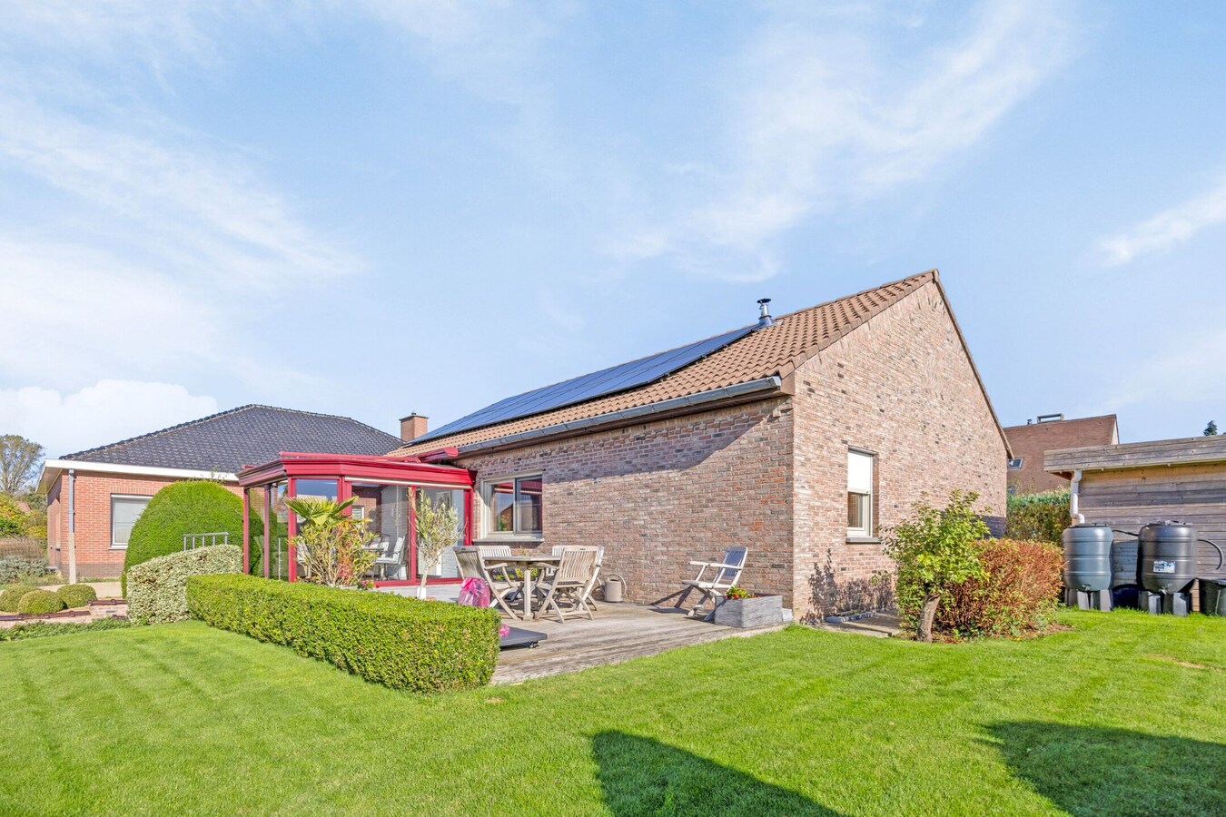 Mooie open bebouwing te Hoegaarden (Outgaarden) 