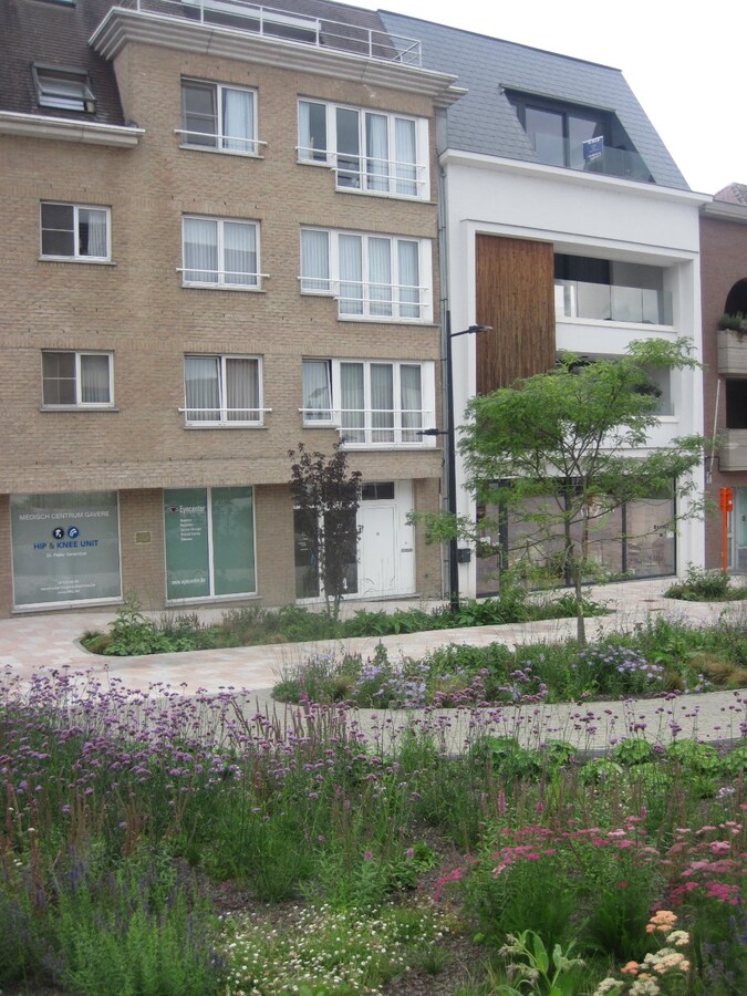 Aangenaam wonen op de Markt. 