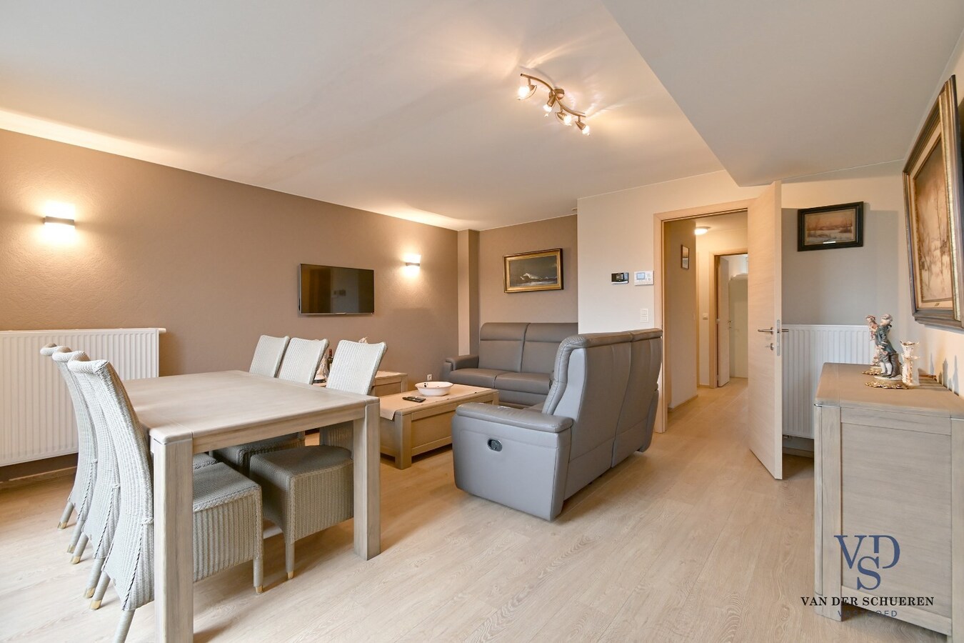 Goed gelegen appartement in centrum Asper 