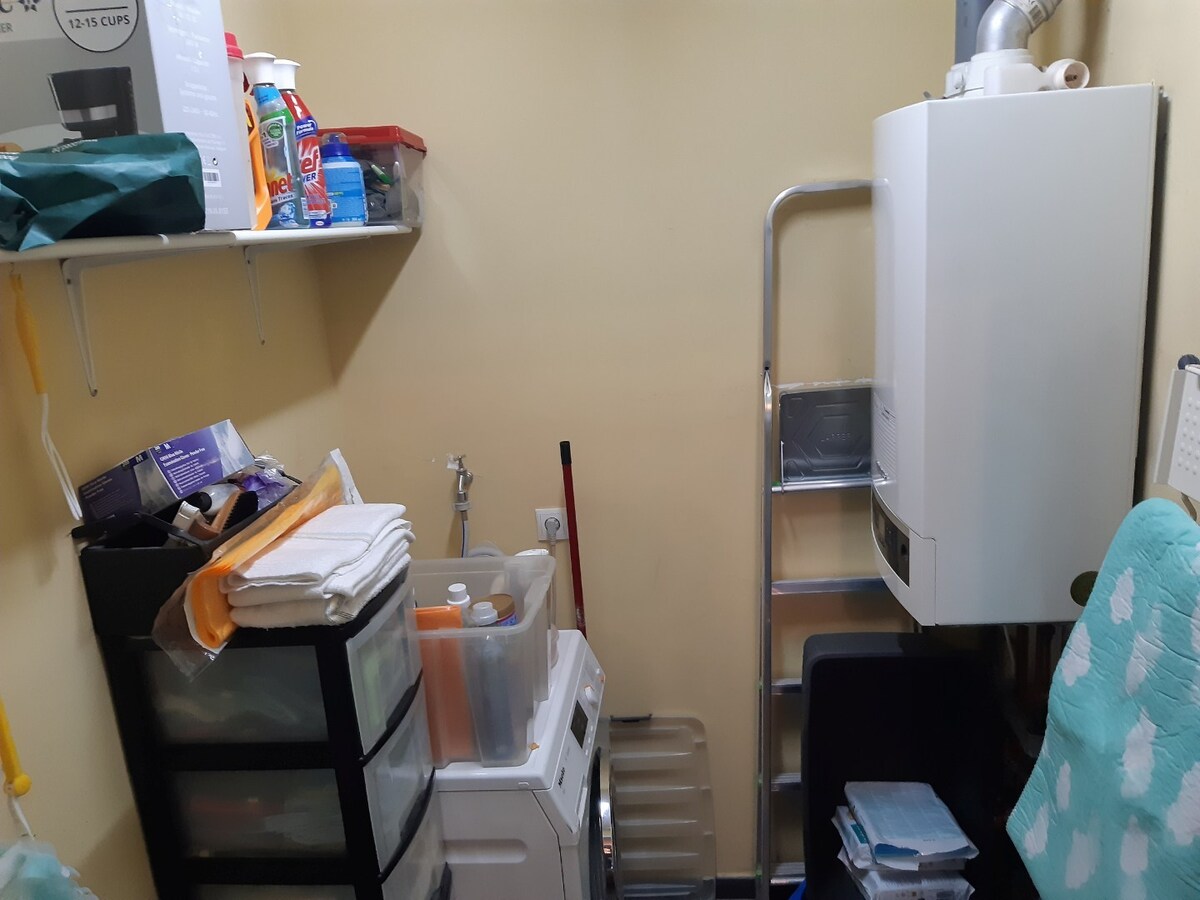 Ruim appartement met 2 terrassen. 