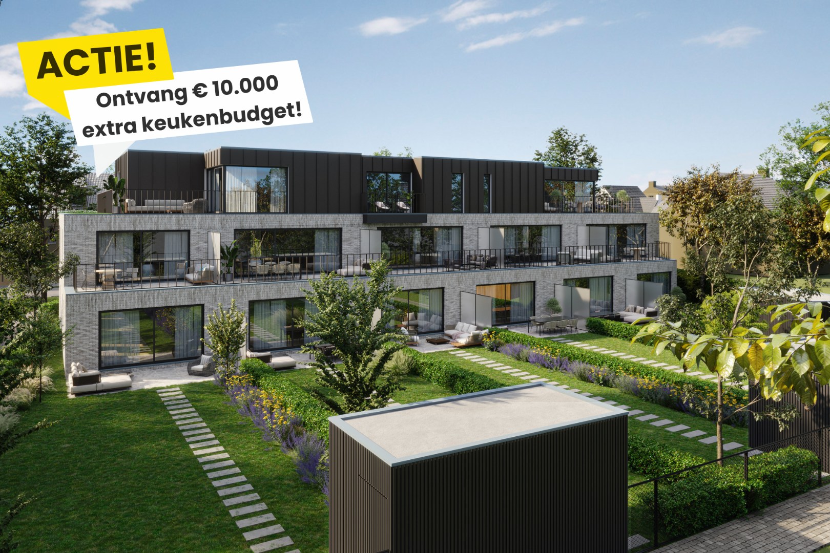 Appartement op de eerste verdieping 