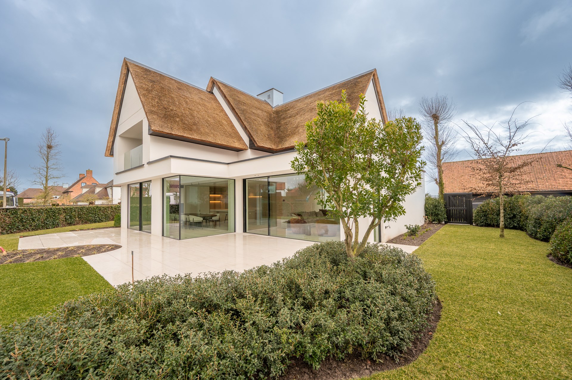 Luxueuze volledig afgewerkte nieuwbouwvilla gelegen aan de rand van het Zoute. 