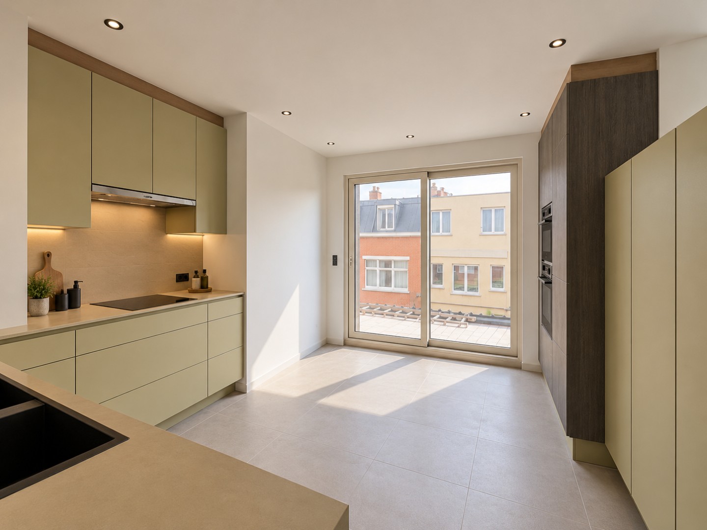 Ruim duplexappartement met 3 slaapkamers nabij Gent-Sint-Pieters 