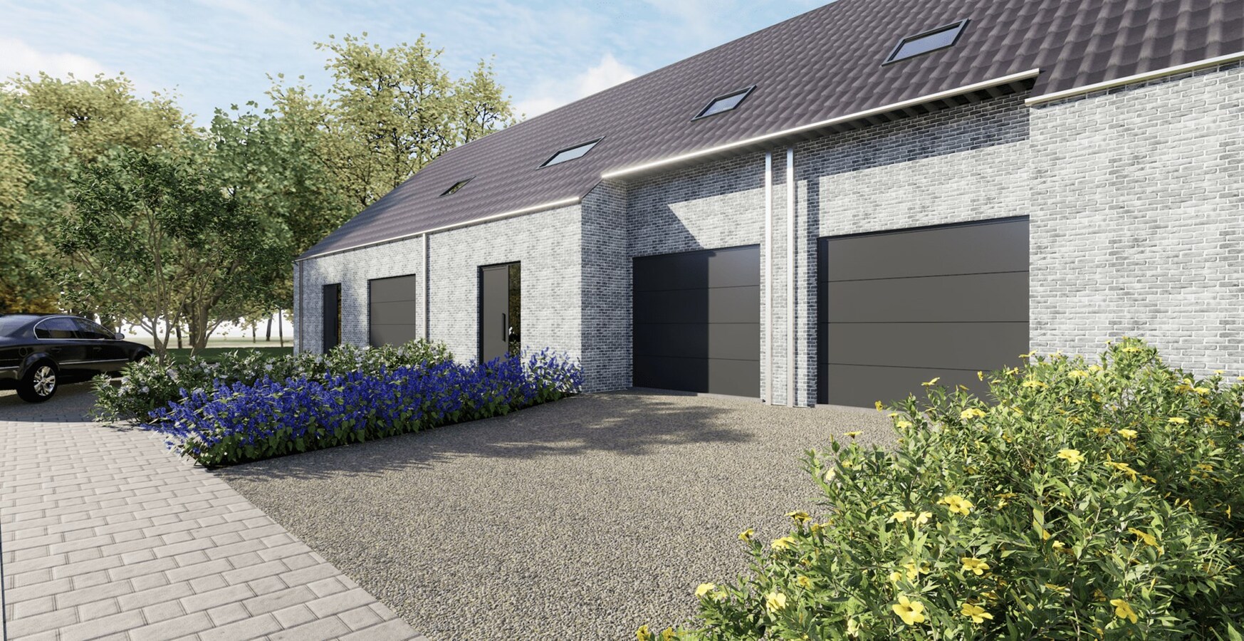 26 nouvelles constructions (2/3 façades) avec jardin, garage, parking, TOP SECTEUR ! 