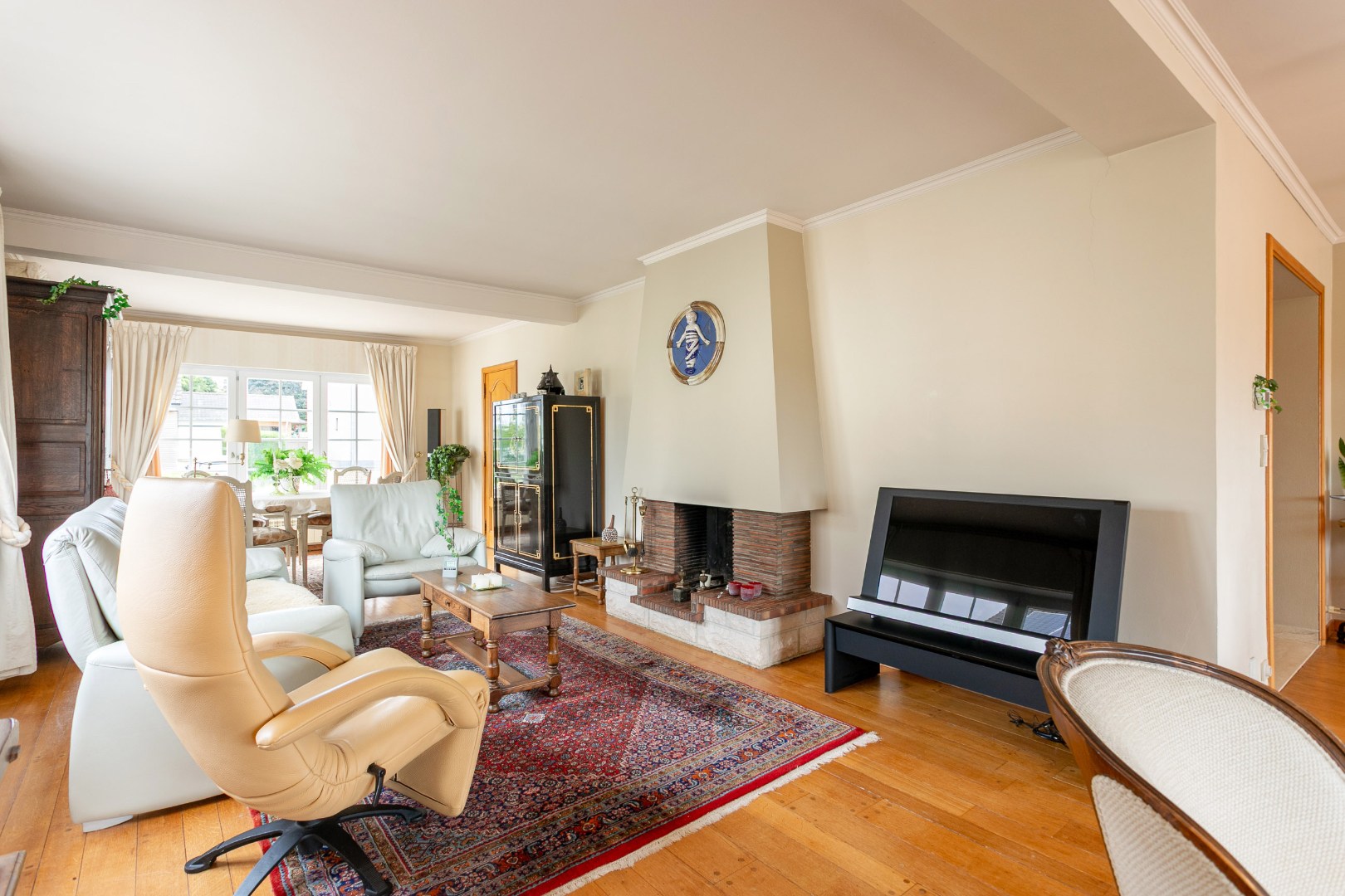 Solide woning (EPC:C) met 3 slpk, tuin en ruime garage 