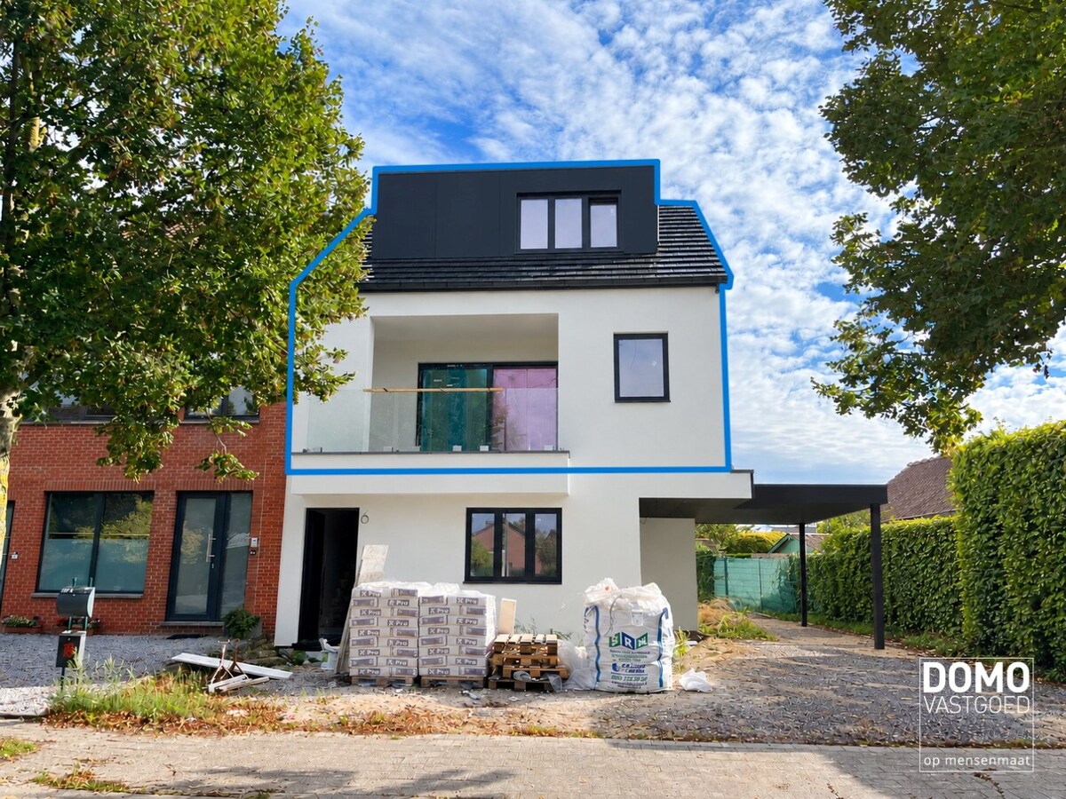 NIEUWBOUW DUPLEXAPPARTEMENT MET ZUIDGERICHT TERRAS TE HASSELT 