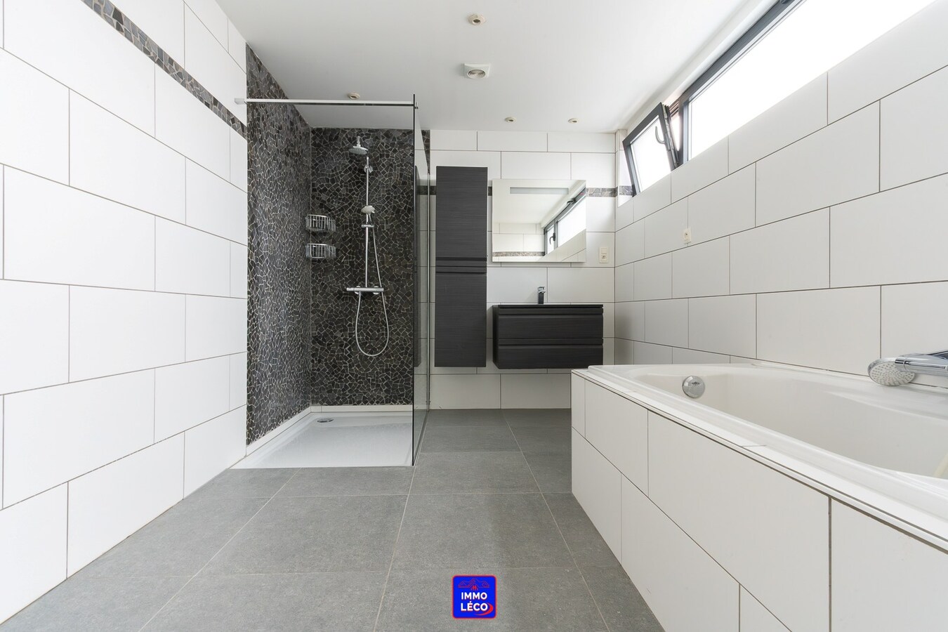 3 façades moderne avec garage, jardin, grand parking privé, COUP DE COEUR ! 