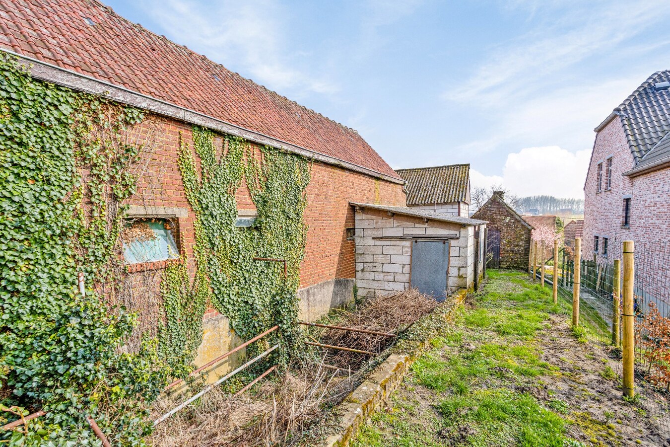 Top gelegen hoeve in het rustige Horebeke 