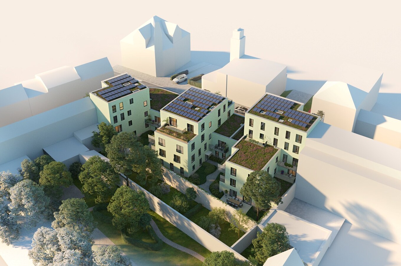 Energiezuinig nieuwbouwappartement met terras in centrum Oudenaarde 