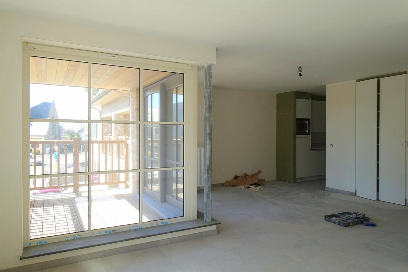 Nieuwbouwappartement met 2 slaapkamers te Westkerke 