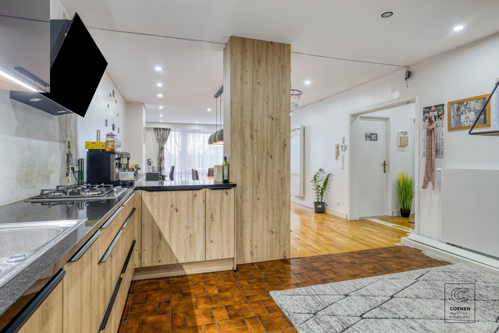 Ruim, lichtrijk appartement van 124 m² en twee slaapkamers te Antwerpen! 