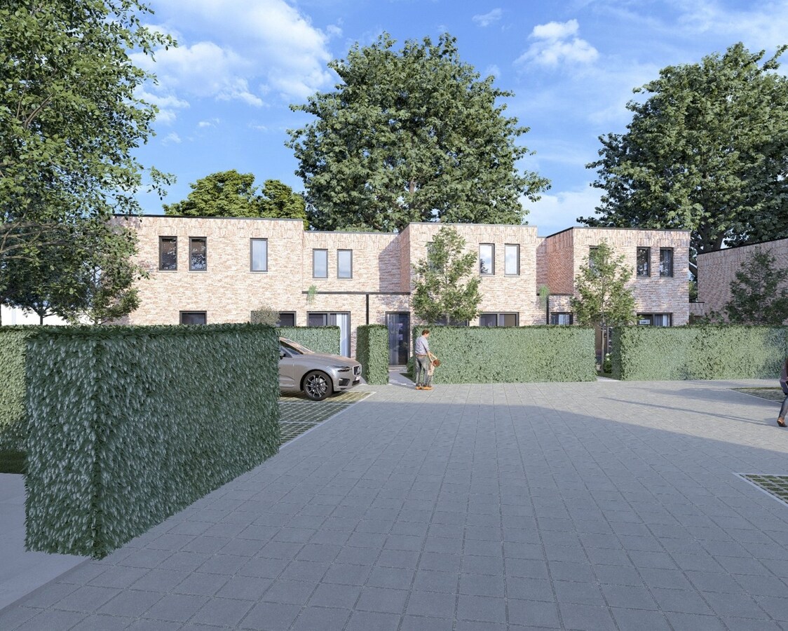 Moderne, Bijna Energie Neutrale stadswoning met private tuin in het centrum van Stokkem! 
