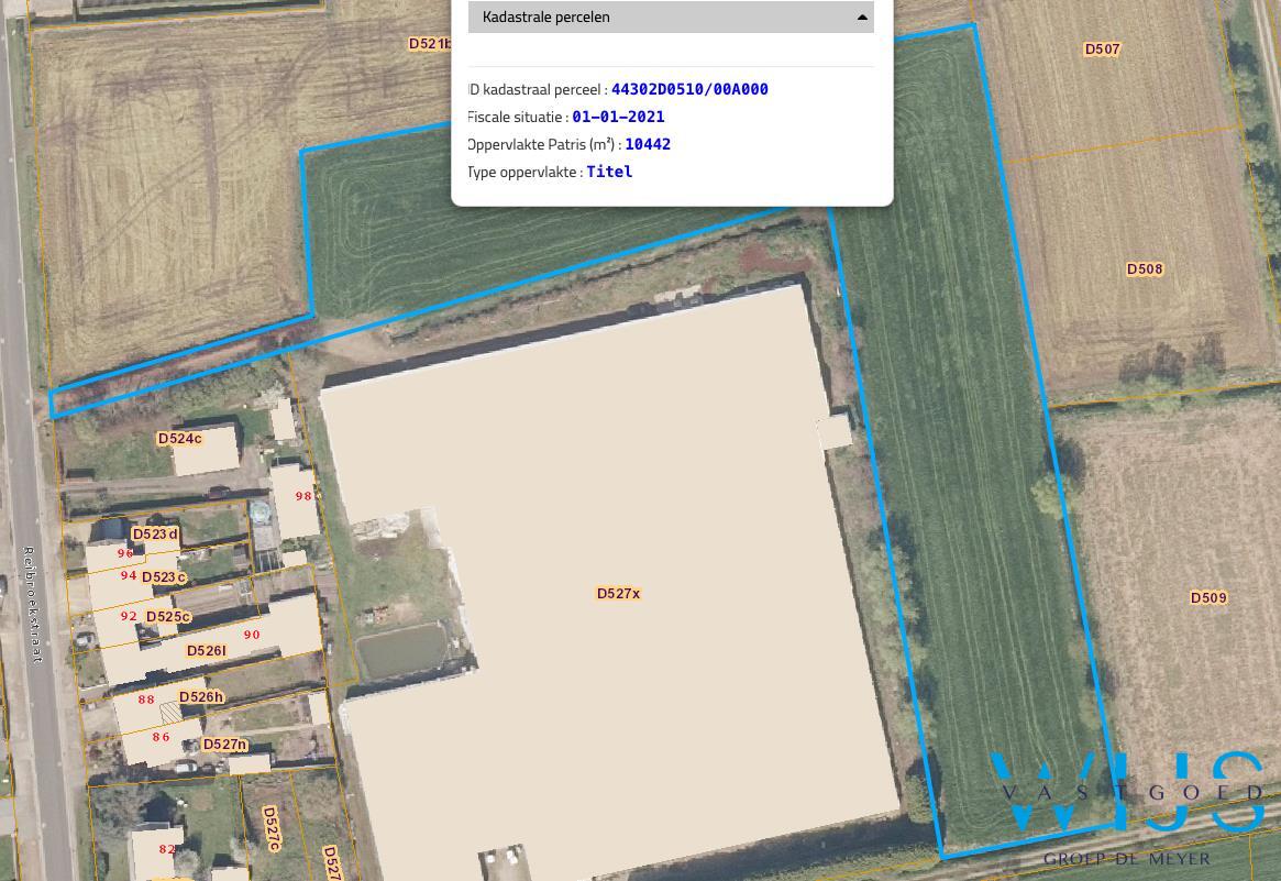 Landbouwgrond MET Serrecomplex te EVERGEM! 