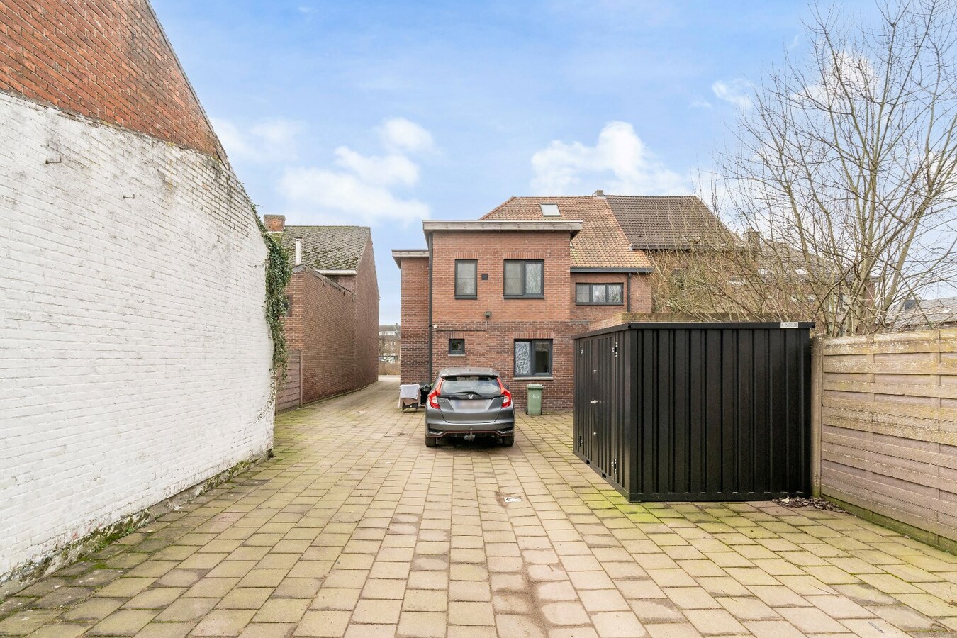 Gelijkvloers appartement met 1 slaapkamer 