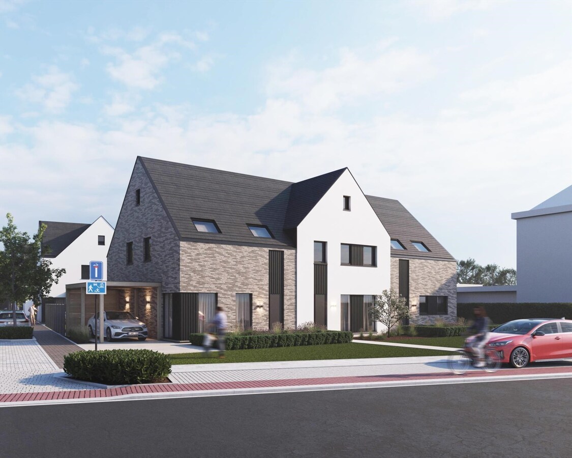 3 nieuwbouwwoningen met 3 slaapkamers en tuin 