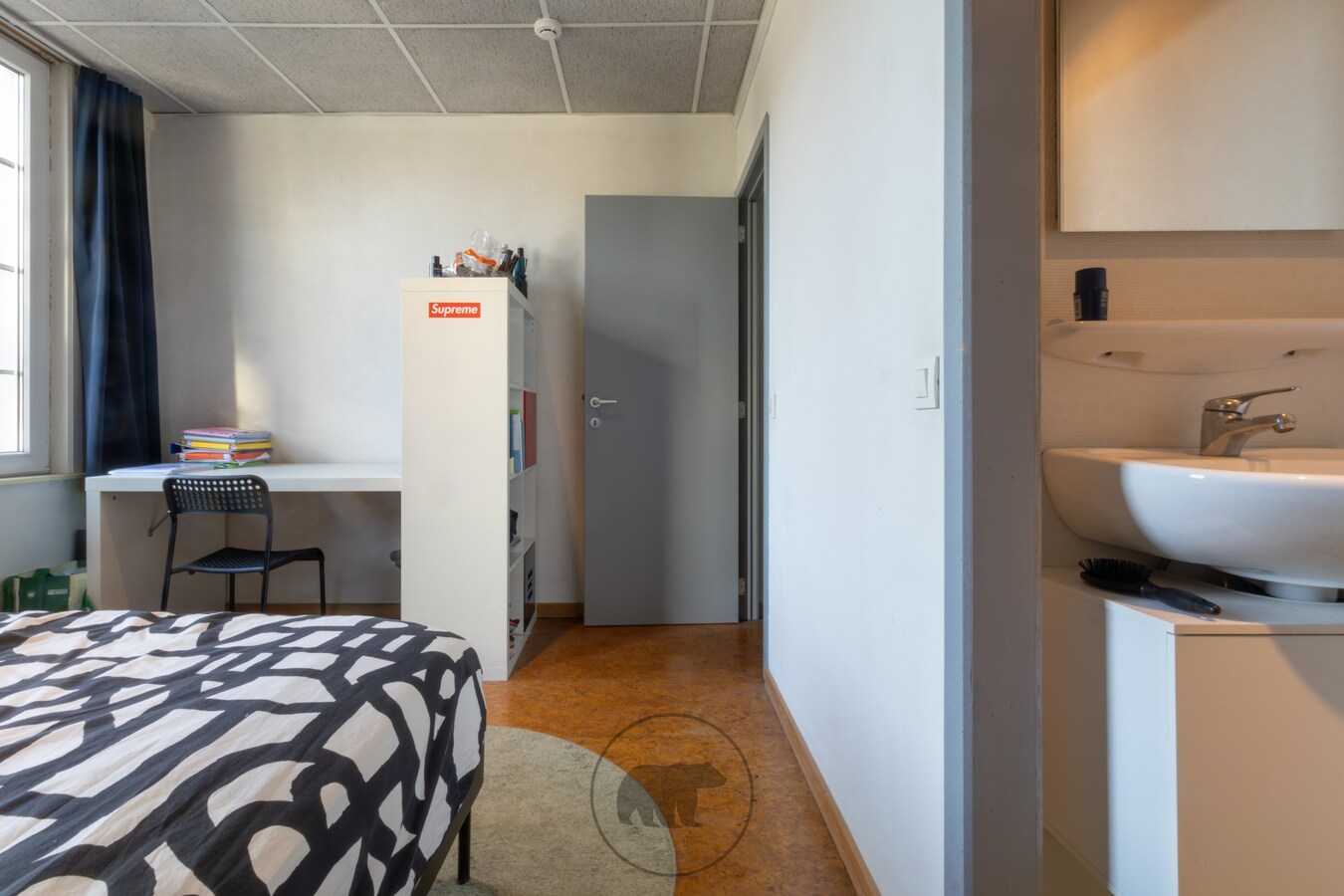 Studentenappartement aan het Kramersplein te Gent 
