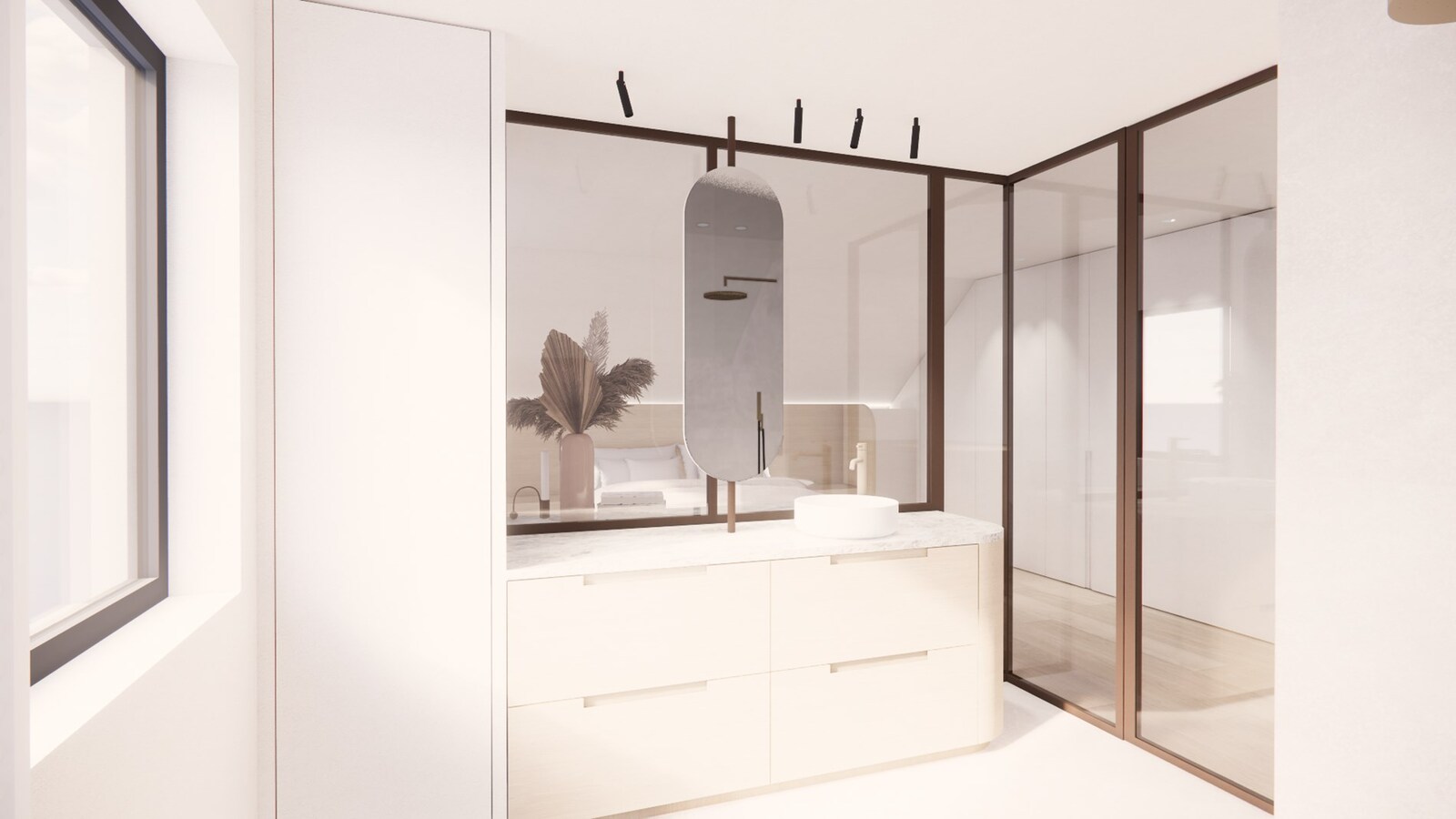 Nieuwbouwwoning met mogelijkheid tot 5 slaapkamers op een uitstekende ligging in centrum Jabbeke 