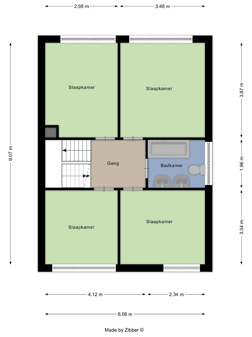 Halfopen bebouwing met 5 slaapkamers, garage en tuin in Kessel-Lo! – EPC 166 kWh/m² - bewoonbare opp. 180 m² 