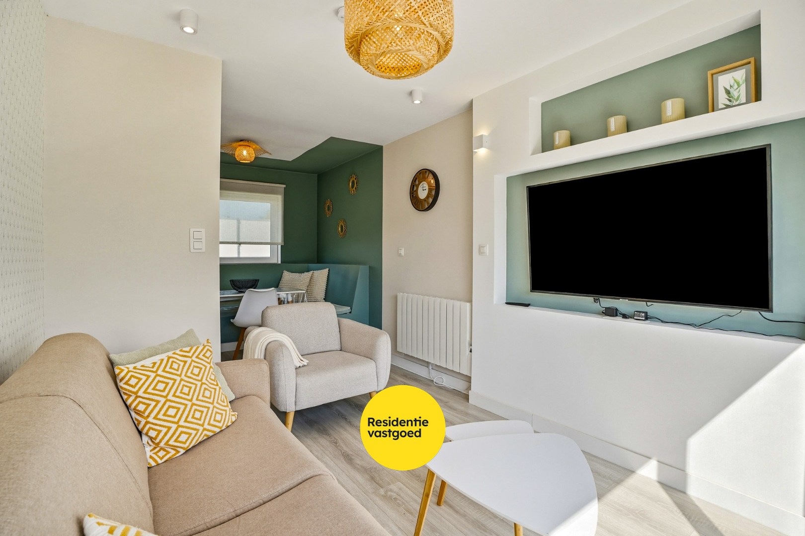 Recent gerenoveerde vakantiewoning (type bungalow) met 2 slaapkamers te Koksijde. 