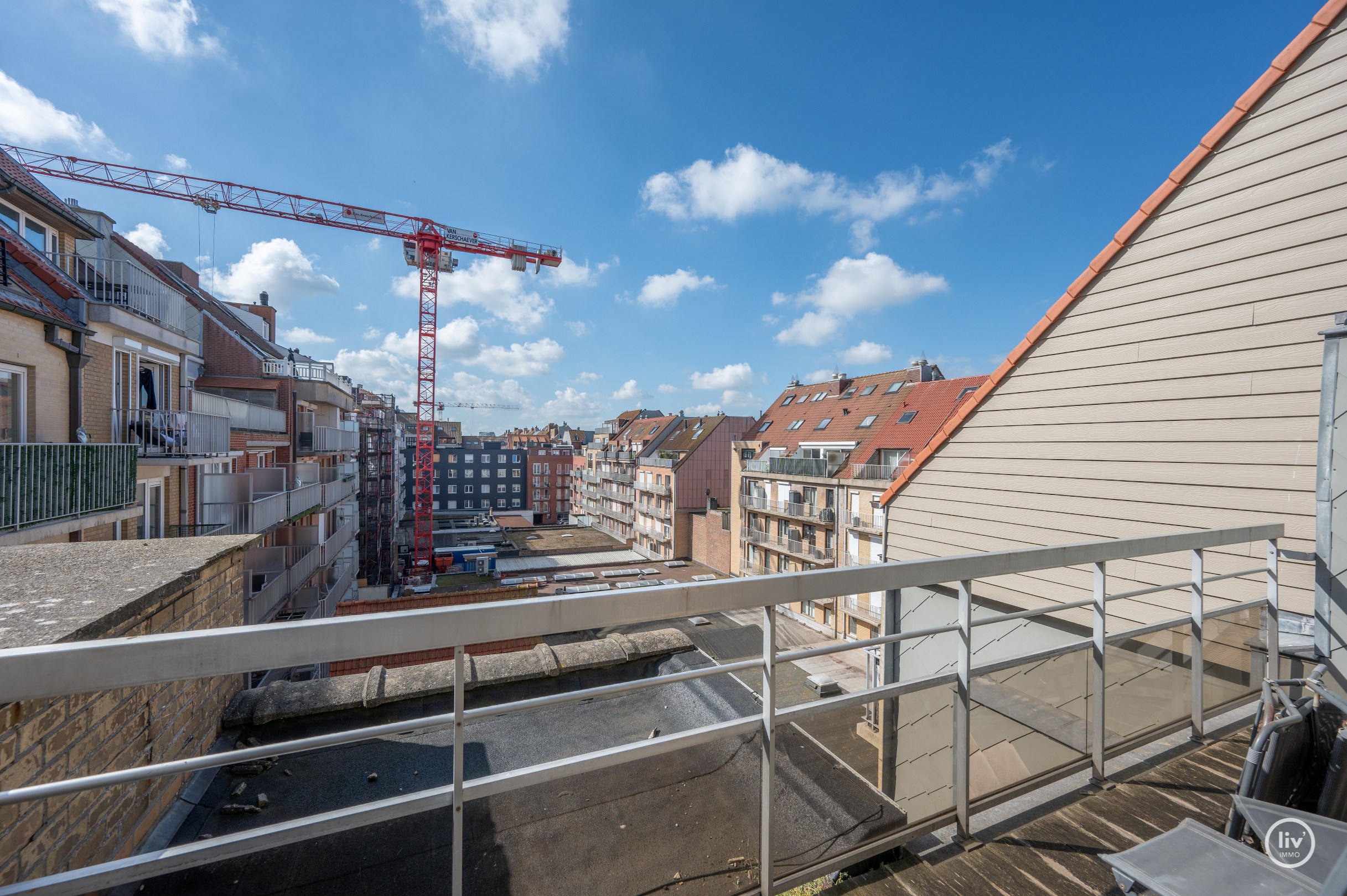 Volledig afgewerkt Hoekappartement + studio centraal gelegen in Knokke 