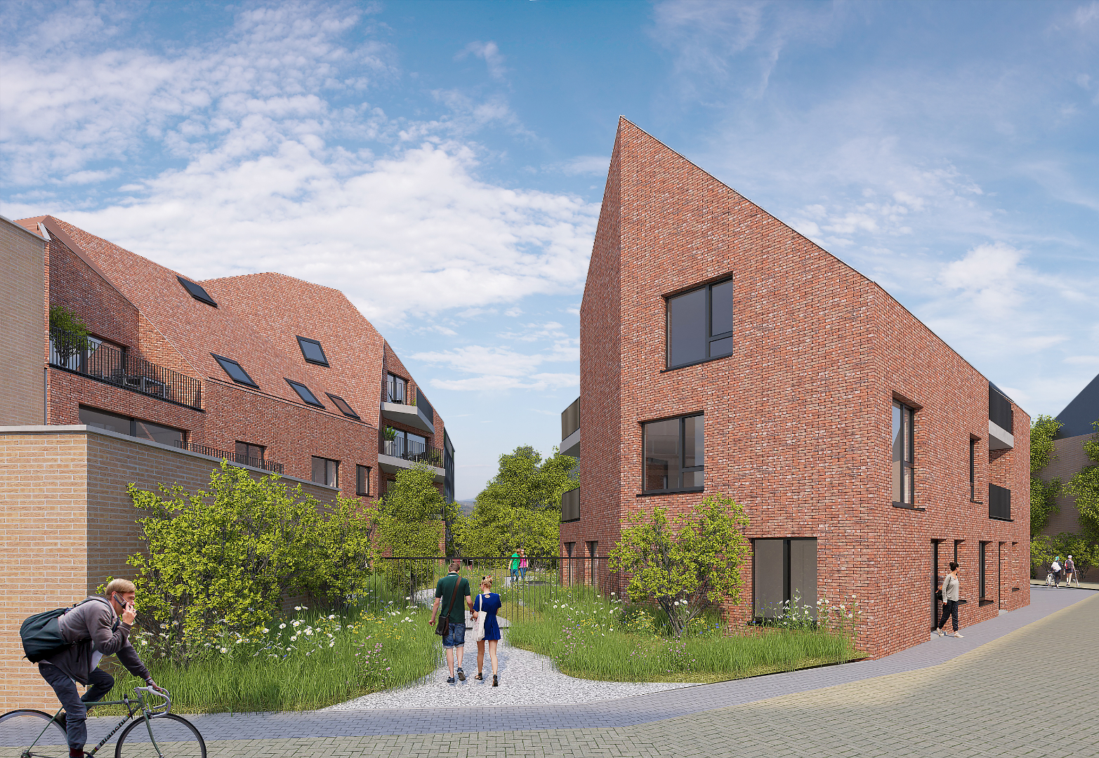 Nieuwbouwresidentie in centrum Gistel 