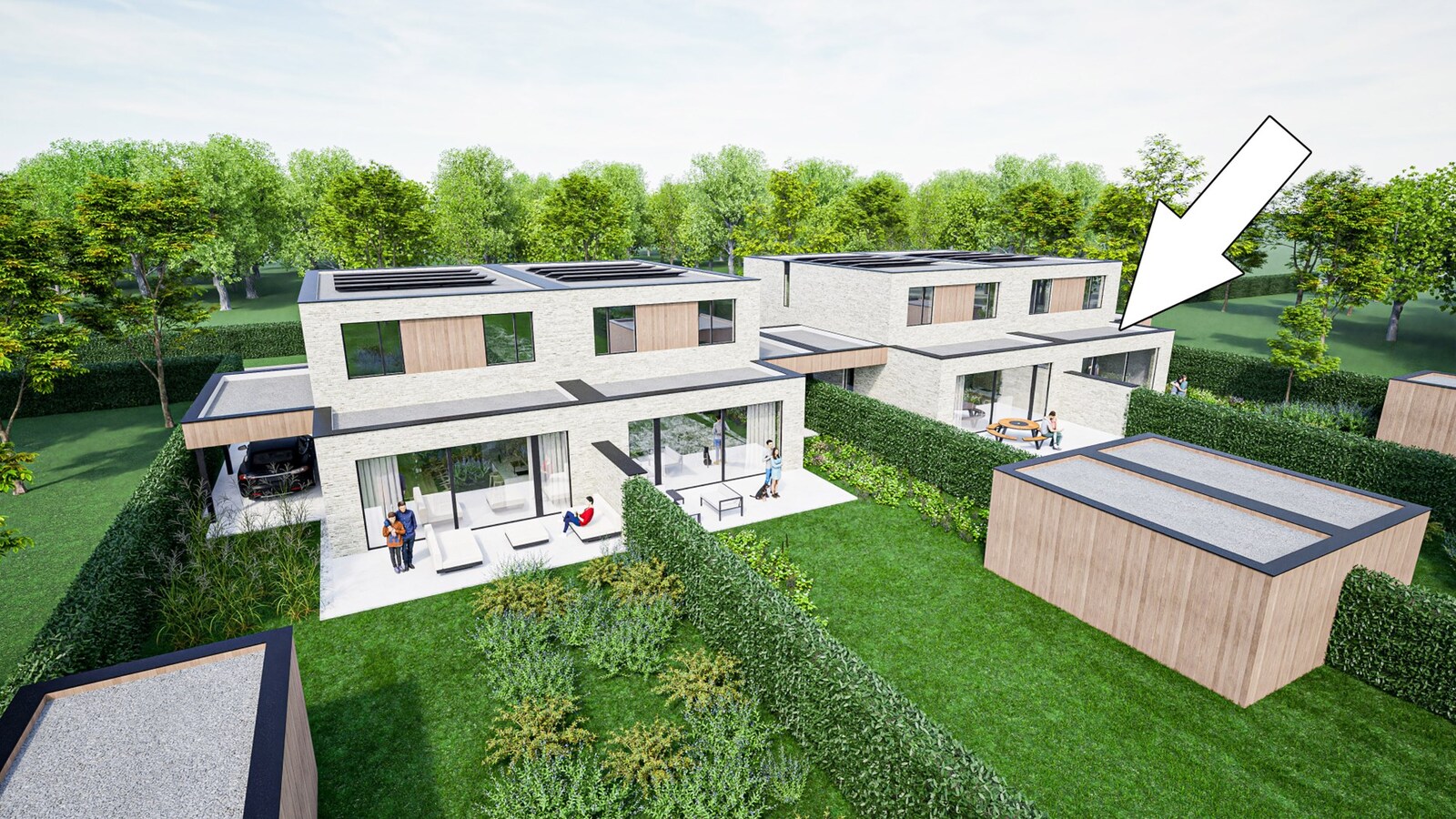 Luxueuze nieuwbouw woning op perceel van 9a41ca 