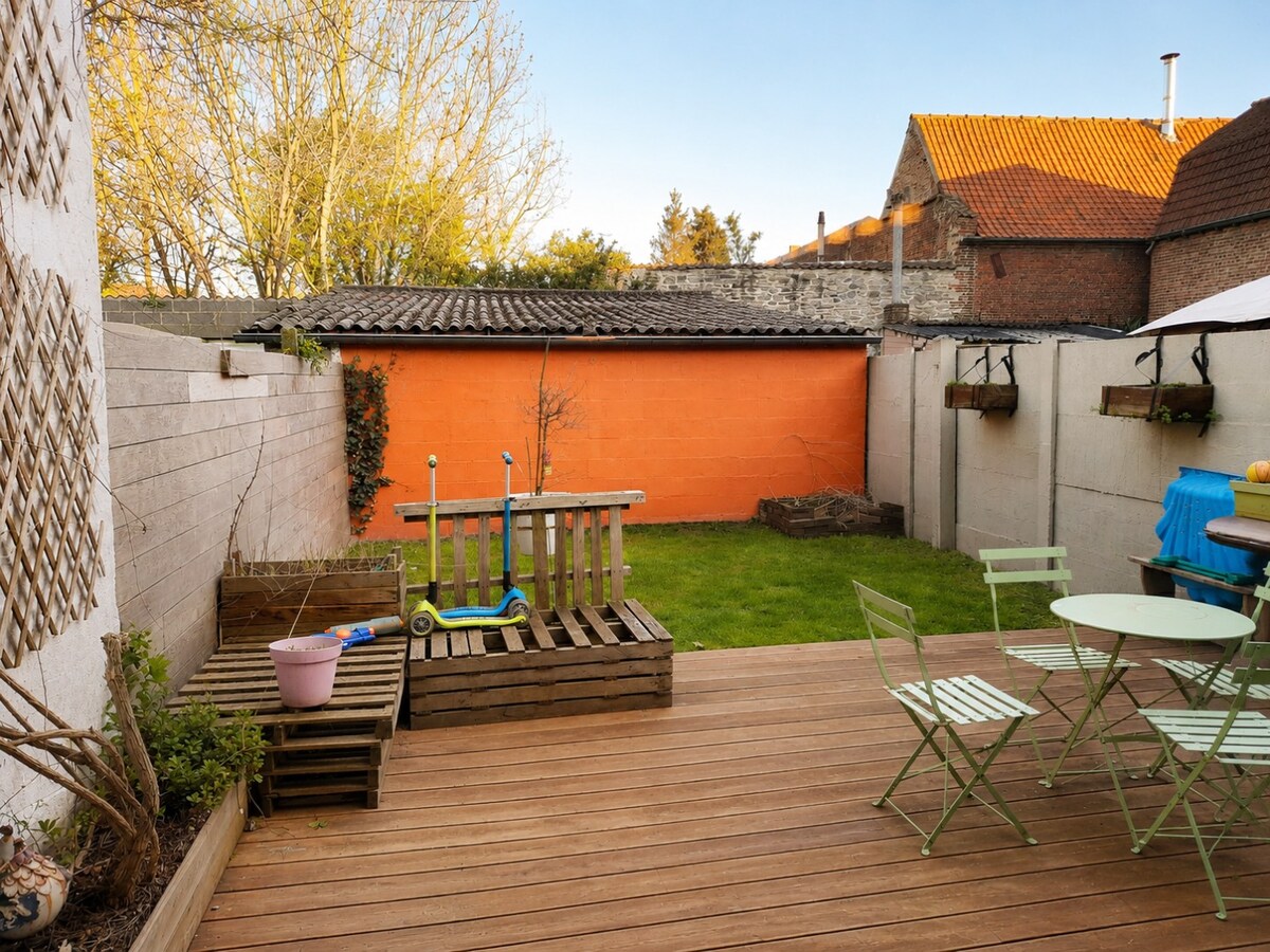 Belle maison familiale 3 chambres avec terrasse et jardin 