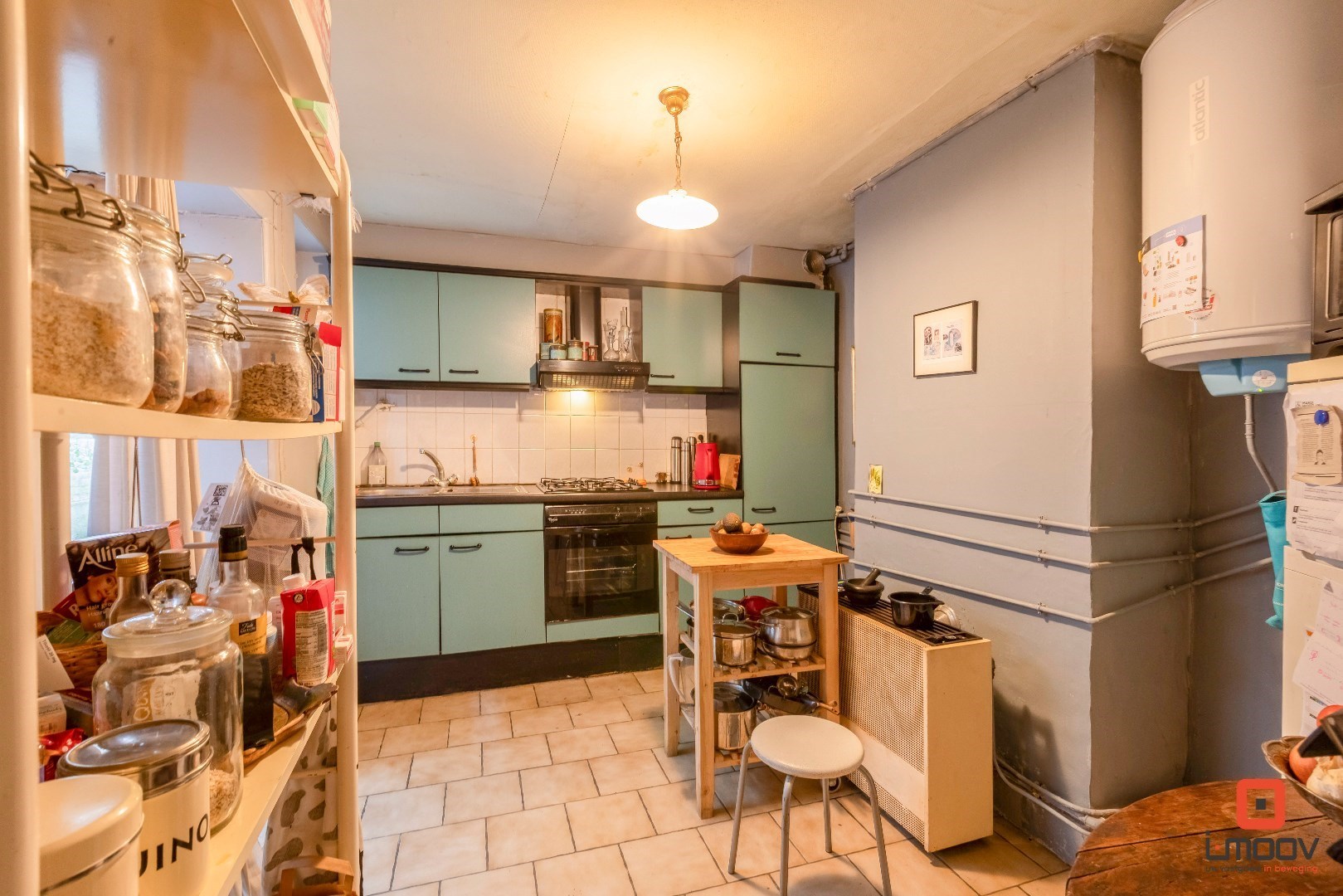 Ruime burgerwoning met stadstuin bestaande uit 2 wooneenheden nabij Gent Sint-Pieters 