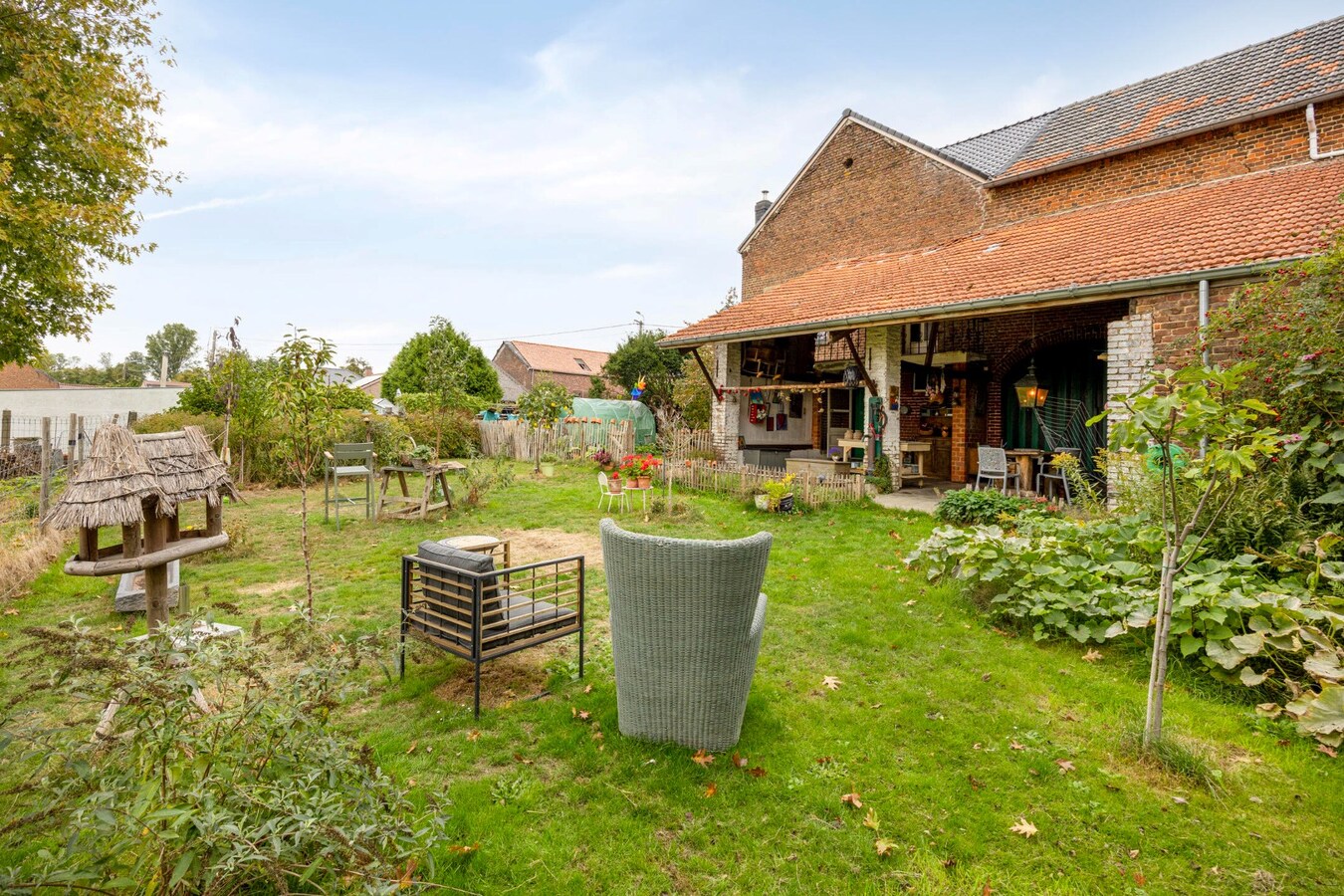 HOEVE in Hoegaarden met 5 slaapkamers (Kangoeroewoning) 