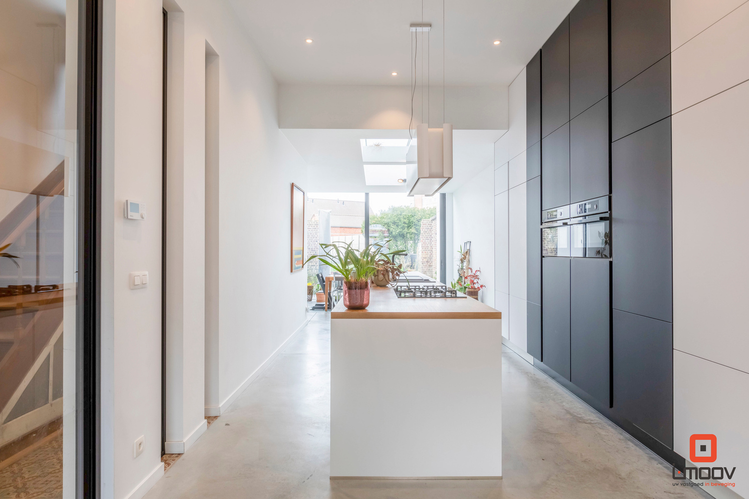 Charmante rijwoning met tuin 