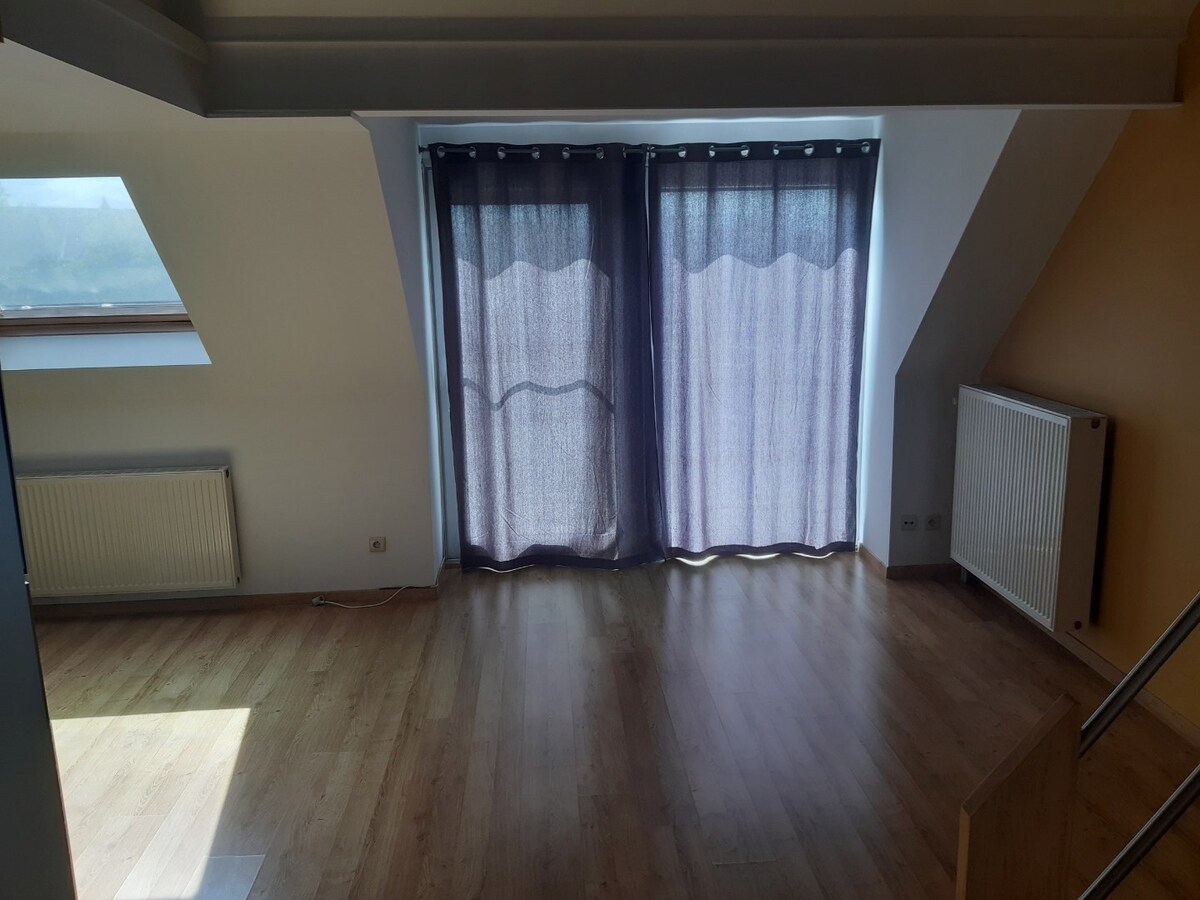Tof dakappartement met aangenaam zonneterras. 