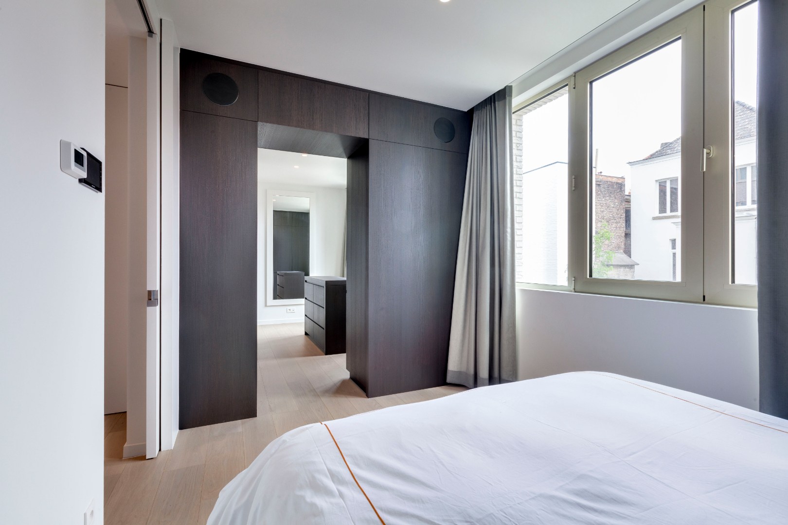 Gemeubeld en luxueus appartement  met parking te Kouterdreef 