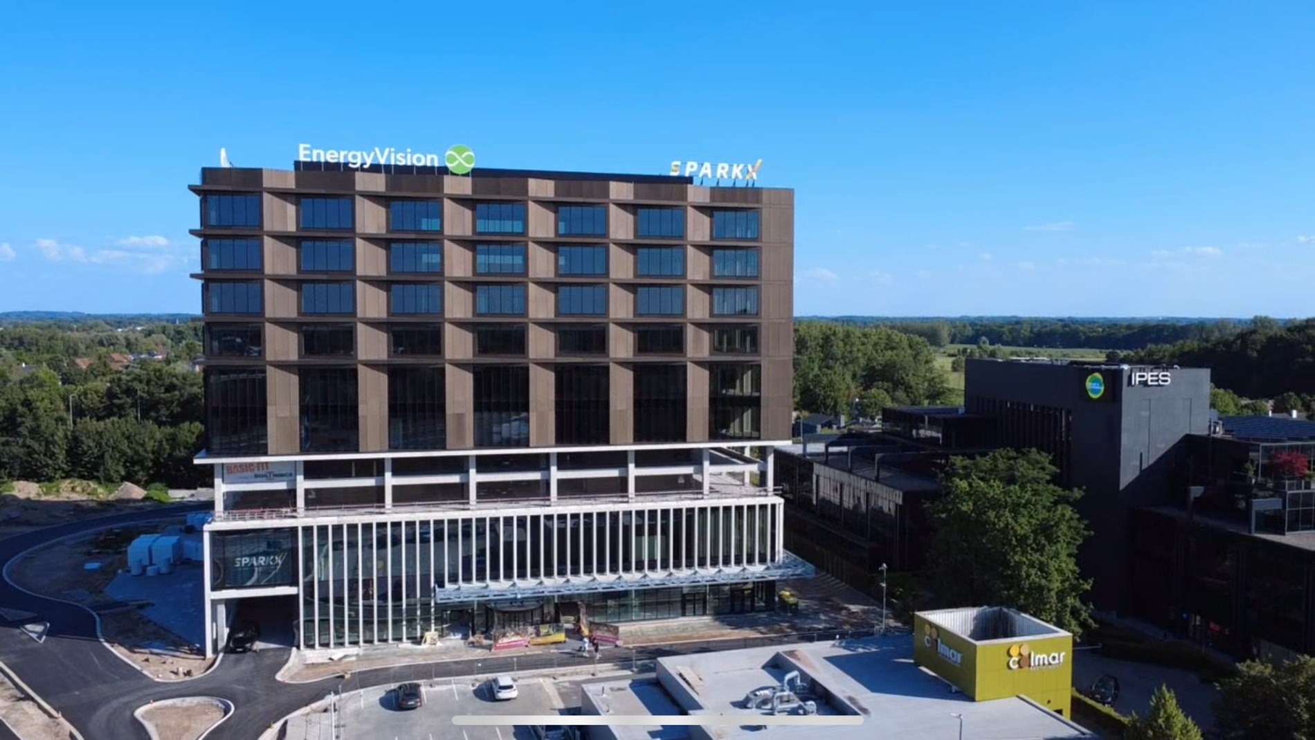 Kantoren te huur in nieuwbouwproject Ouverture in Gent