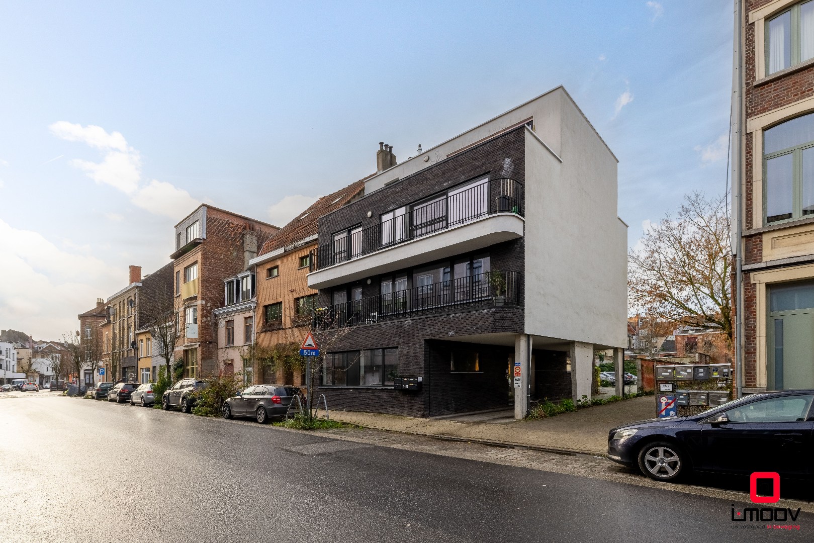 Modern éénslaapkamerappartement met ruim terras op topligging in Gent 