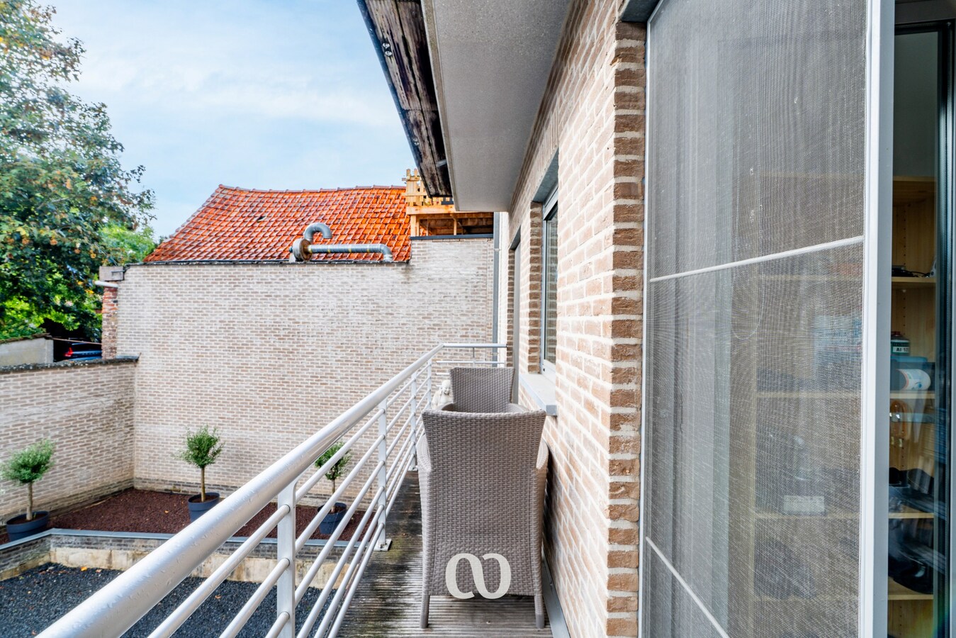 Gezellig appartement met 2 slaapkamers en garage 