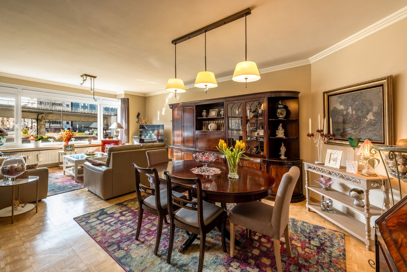 Appartement met twee slaapkamers, ruim terras en uniek parkzicht 