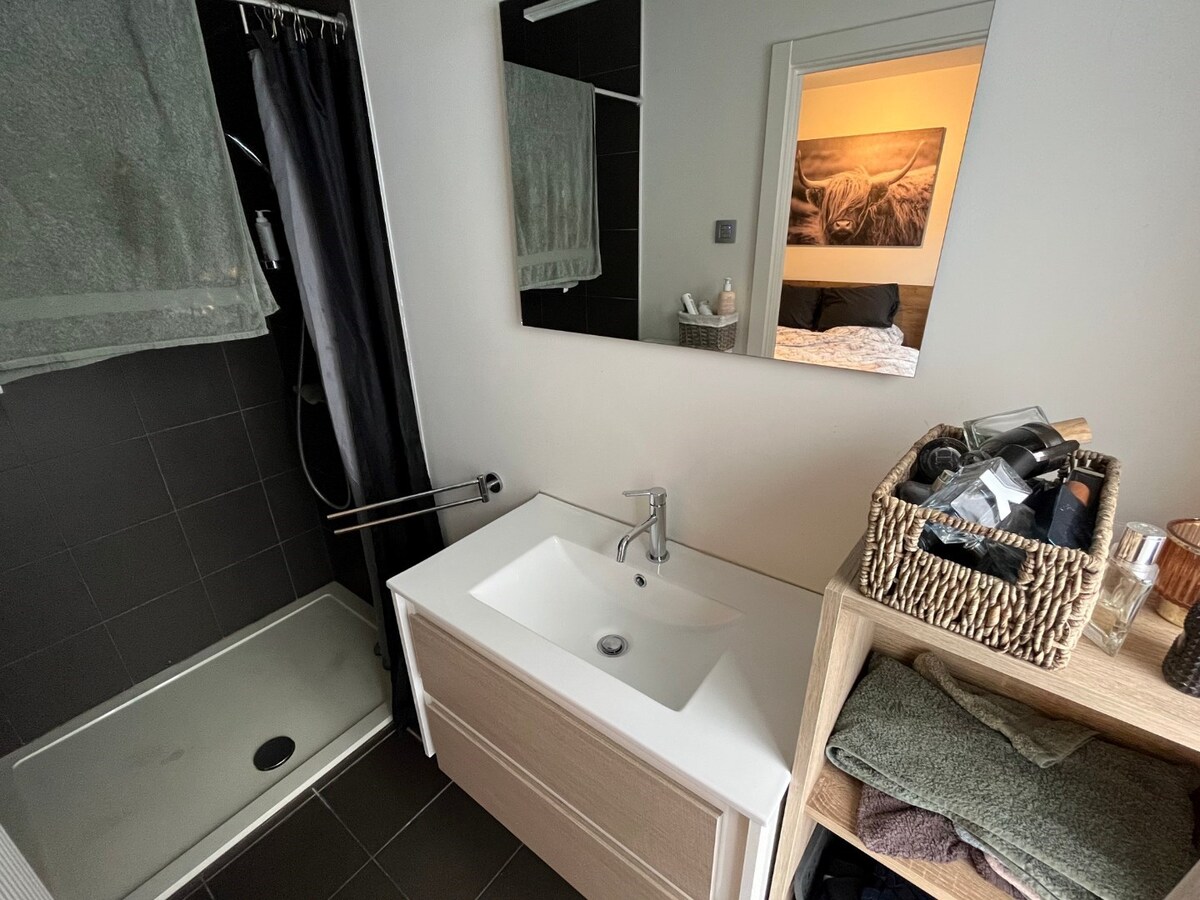 Eigentijds 1-slpk-appartement met ruim terras 