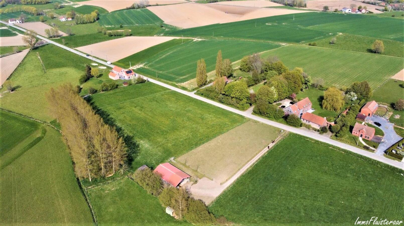 Magnifique propriété avec grande habitation, écuries, salle polyvalente, terrain à bâtir et prairies sur environ 1,67ha à Ellezelles (Hainaut) 