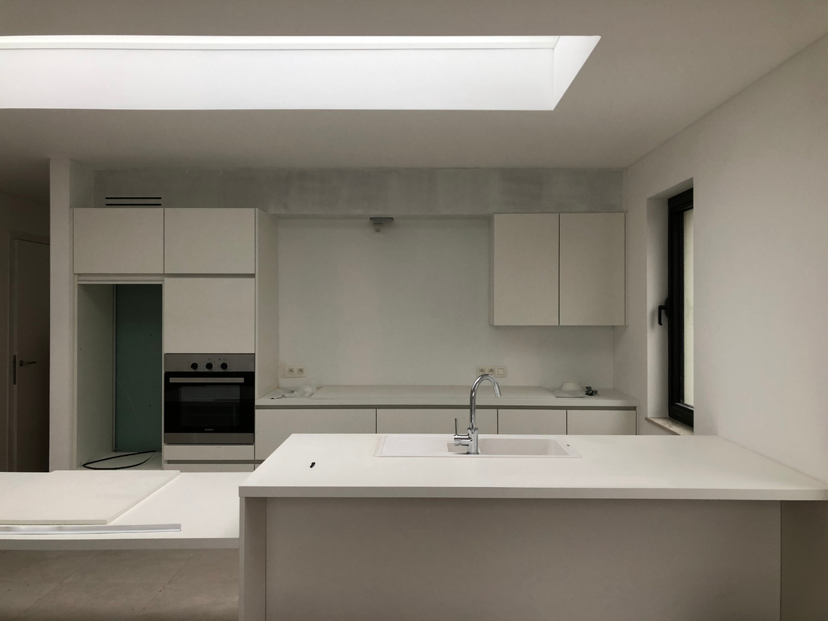 Energiezuinig, nieuwbouw 2-slpk-appartement te Centrum Eke 