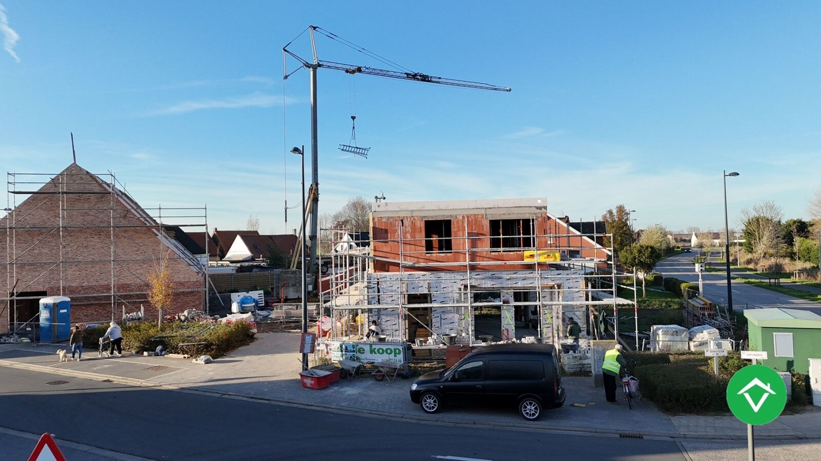 Alleenstaande nieuwbouwwoning met 3 slaapkamers en tuin te Koekelare 