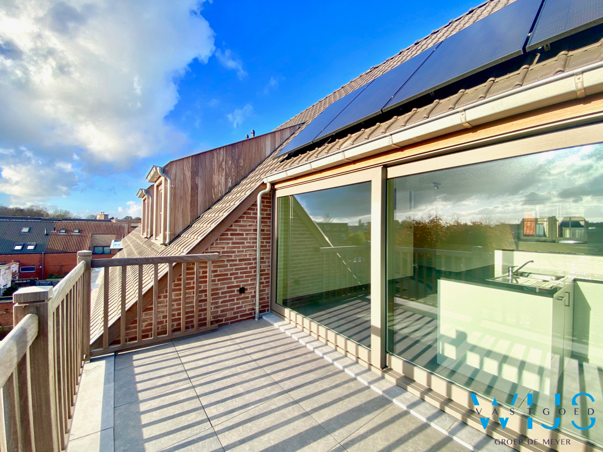 Instapklaar appartement met 2 slaapkamers &amp; terras te ASSENEDE ! 